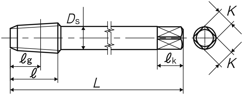 ヤマワ ロング高速用スパイラルタップ LS-F-SP P5 L200 M30X3.5 LS-F-SP-P5-200-M30X3.5 通販 